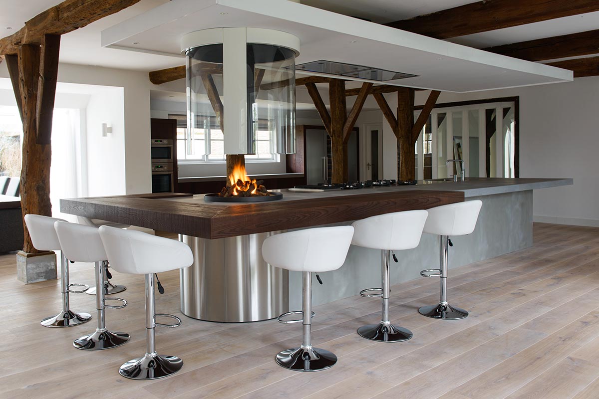 Teawood-en-beton